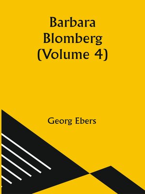 cover image of Barbara Blomberg, Volume 4